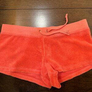 Juicy Couture Orange Y2K Shorts